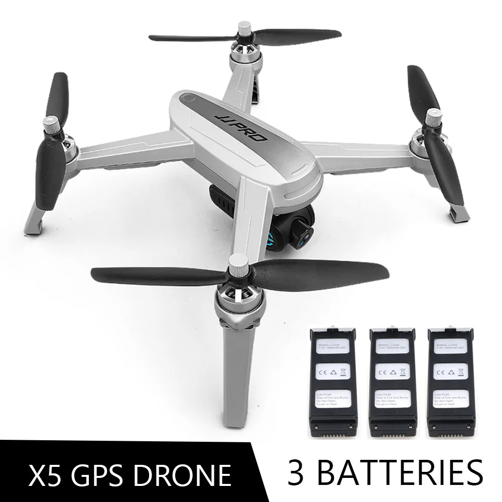 5G WiFi FPV Бесщеточный селфи 1080 P широкоугольная HD камера gps позиционирование складной Радиоуправляемый Дрон Квадрокоптер RTF Профессиональный беспилотник