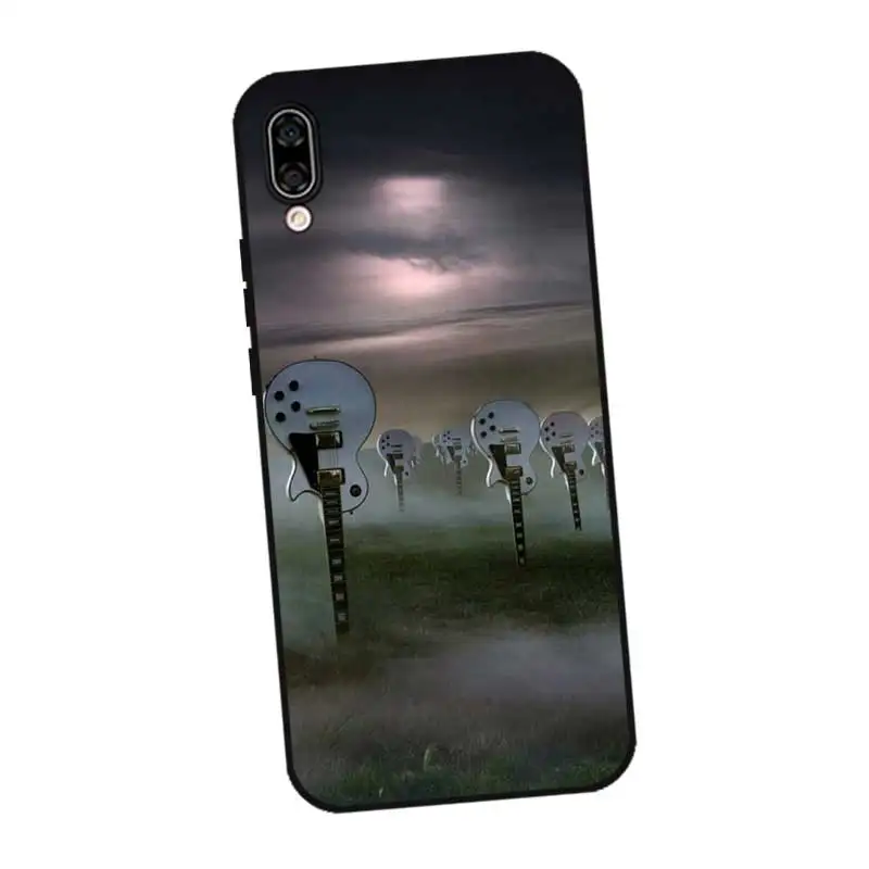 P166 Piano Music Black Silicone Case Cover For Huawei Honor 8C 8X 9 10 20i V10 V20 Note10 Max Lite Magic2 |