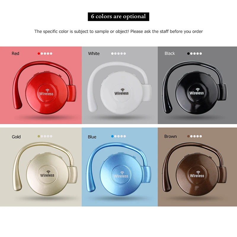 Ersuki мини Bluetooth наушники Беспроводные Спортивная гарнитура Наушники вкладыши с