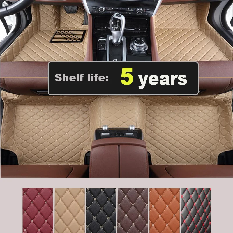 Floor Mats Foot Carpets Car Step For BMW 320i 328i 2013-2016.Embroidery+Leather+XPE | Автомобили и мотоциклы