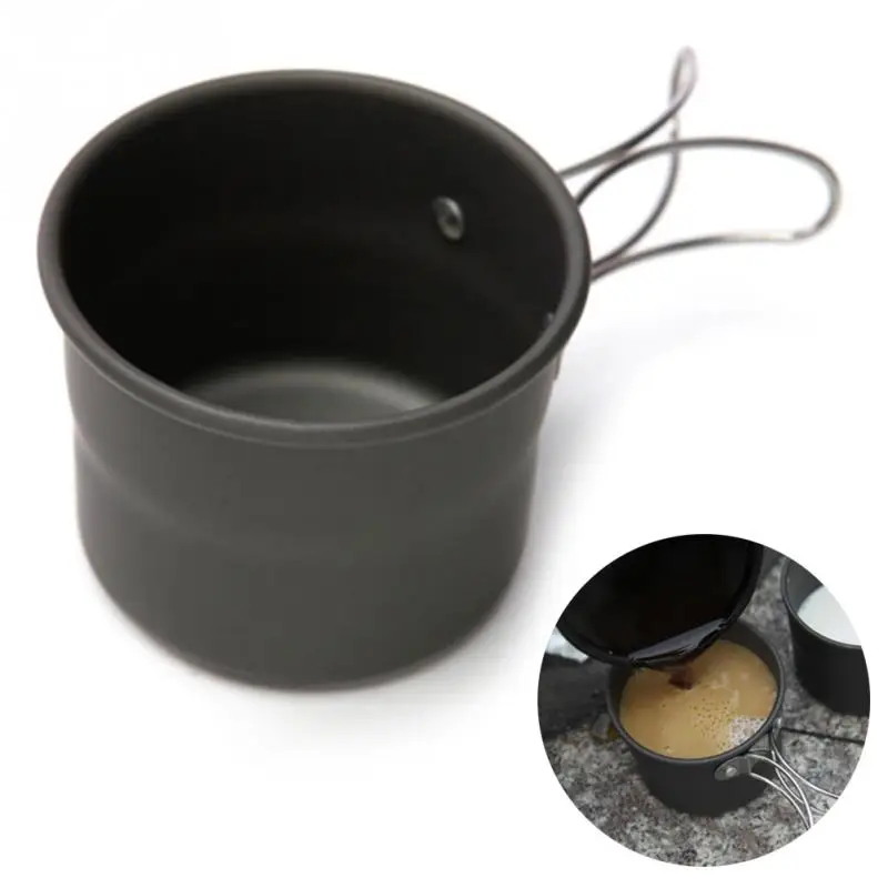 Новое поступление 2018 уличная Складная чашка из алюминиевого сплава портативная