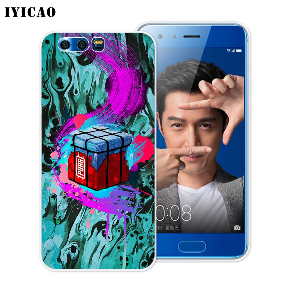 Iyicao PUBG игры мягкий силиконовый чехол для huawei Y9 Y7 Y6 Prime Honor 8C 8X8 9 10 Lite 7X 7C 6A 7A Pro крышка