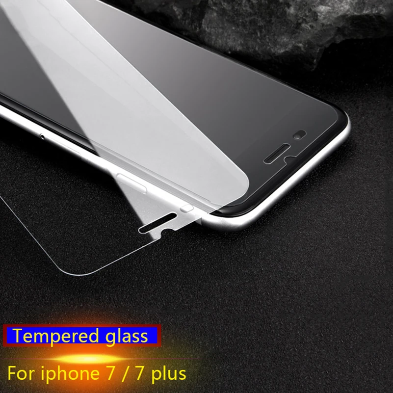 9H 2. 5D закаленное стекло для iPhone X 8 7 6S 6 Plus 5 5S 4S SE 10 защитная пленка экрана