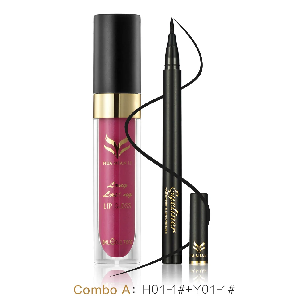 

Hot selling nieuwe zwarte waterproof vloeibare Black Eyeliner Liquid Make Up Beauty Eye Liner Pencil High Quality+