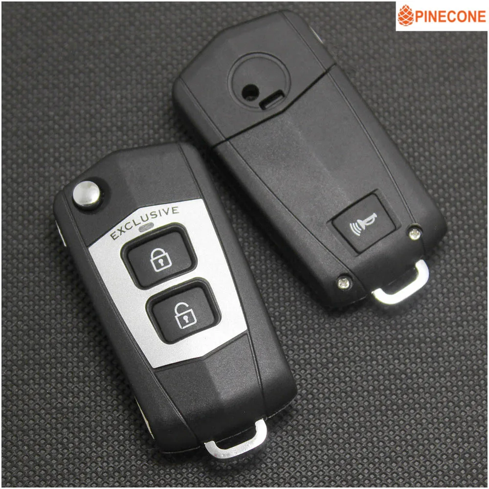 PINECONE для ключа оболочки HYUNDAI TUCSON ключ чехол 2 + 1 и пуговицами на спине в Корейском