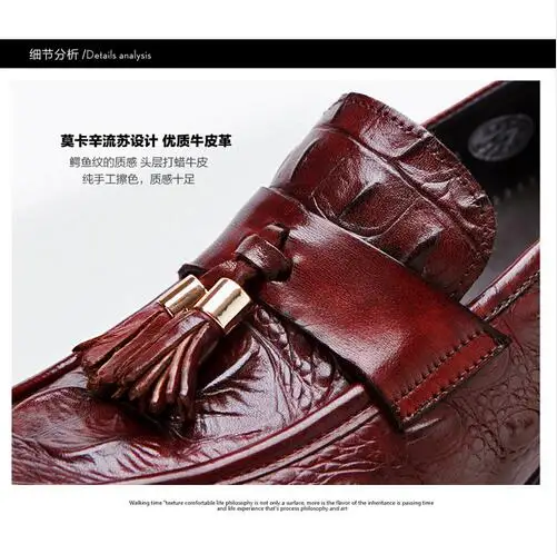 New Arrival Genuine leather Men Shoes Spring and Autumn Fashion Casual Black Business Oxfords | Обувь