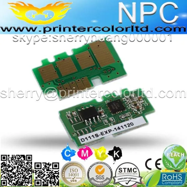 Для Samsung Proxpress M 2020-W SL 2021 MLT-111 MLT 111 SLM2070W SL-M-2020 M-2071 FW / XIL смарт-счетные противочленам