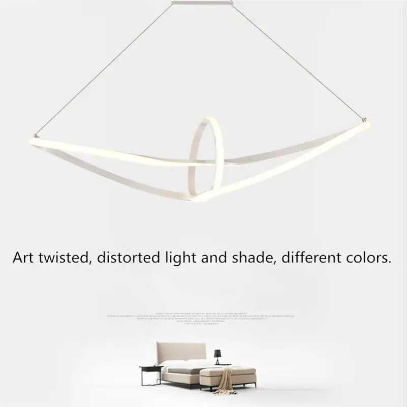 Алюминиевые подвесные светильники ресторан кафе Hanglamp минималистский Droplight