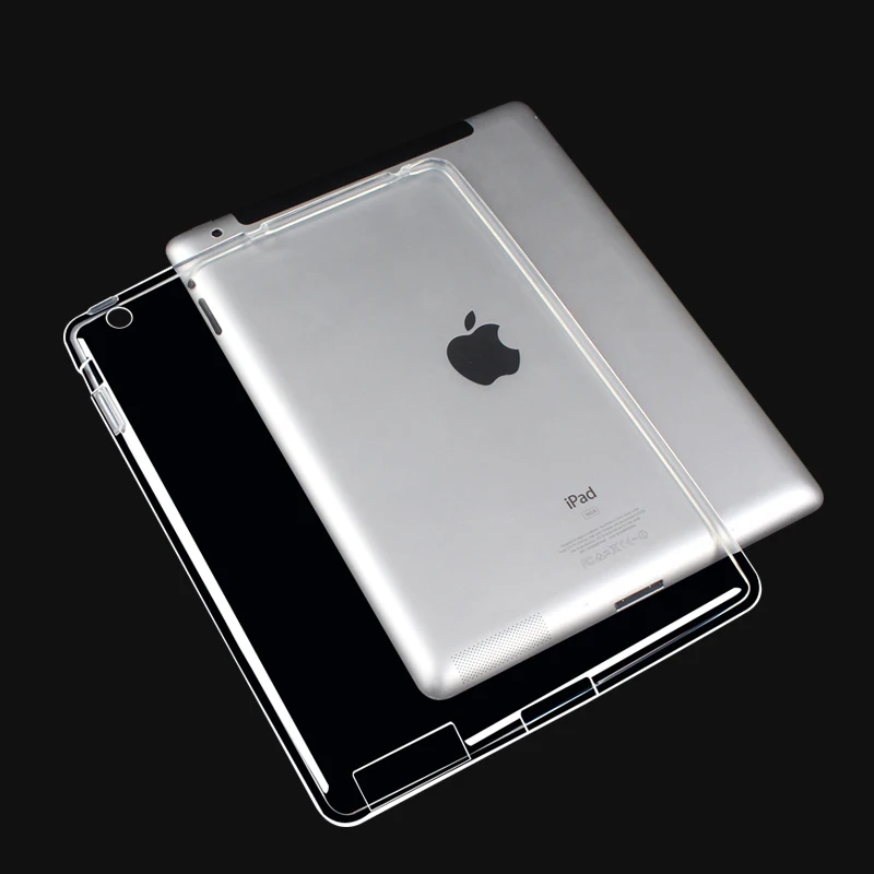 Женский чехол для 9 7 iPad 2/3/4 прозрачные задние крышки Защитные чехлы планшетов Apple