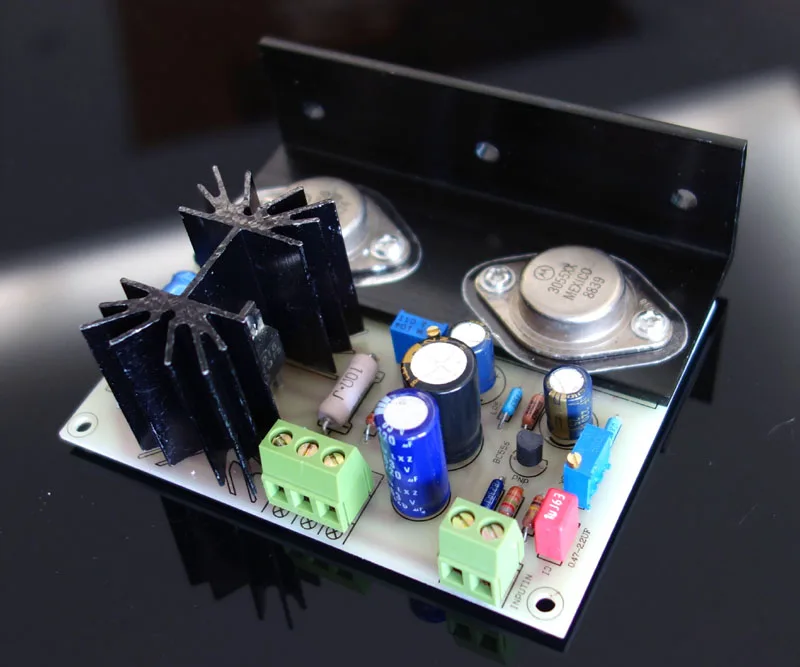 Капот 1969 10 Вт + Класс А усилитель мощности комплект с радиатором|hood 1969|power amplifier kita
