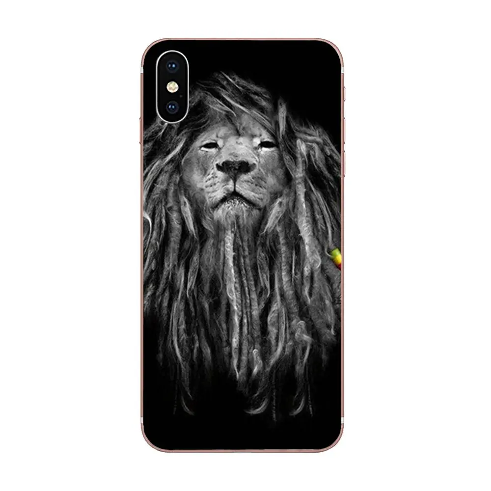 Bob Marleys Lion Rasta Reggae For Xiaomi Redmi Note 2 3 3S 4 4A 4X 5 5A 6 6A Pro Plus Back Phone Case | Мобильные телефоны и