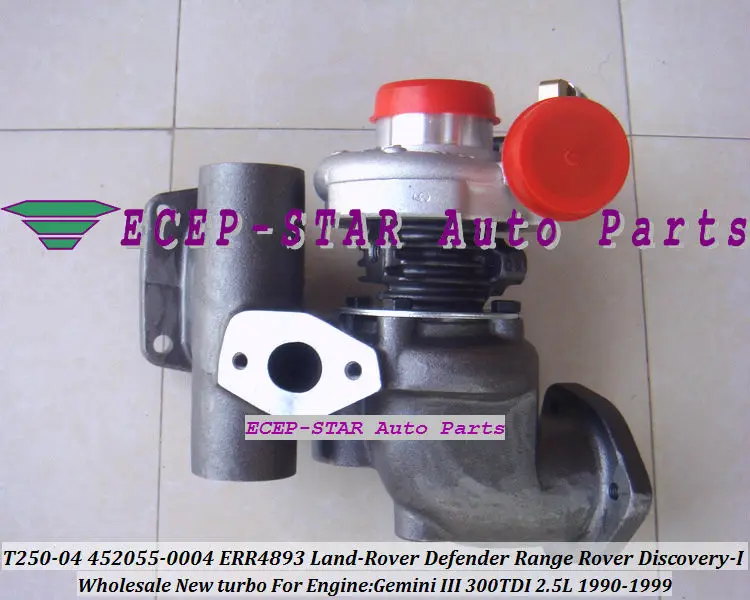 Бесплатная доставка Φ 452055 0004 ERR4802 Turbo для Land Rover Discovery I Defender Range 90 Gemini 3 300TDI 2.5L|turbocharger