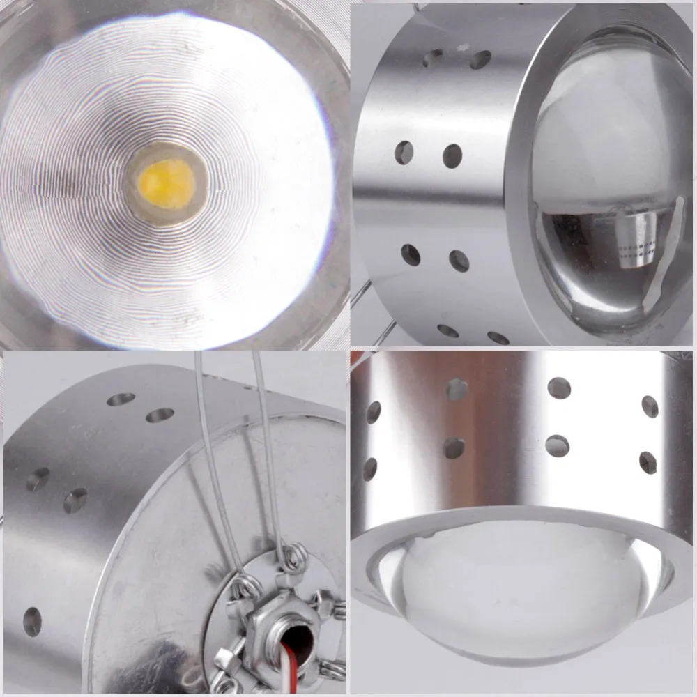 Современный светодиодный потолочный светильник 3 Вт RGB для крыльца с