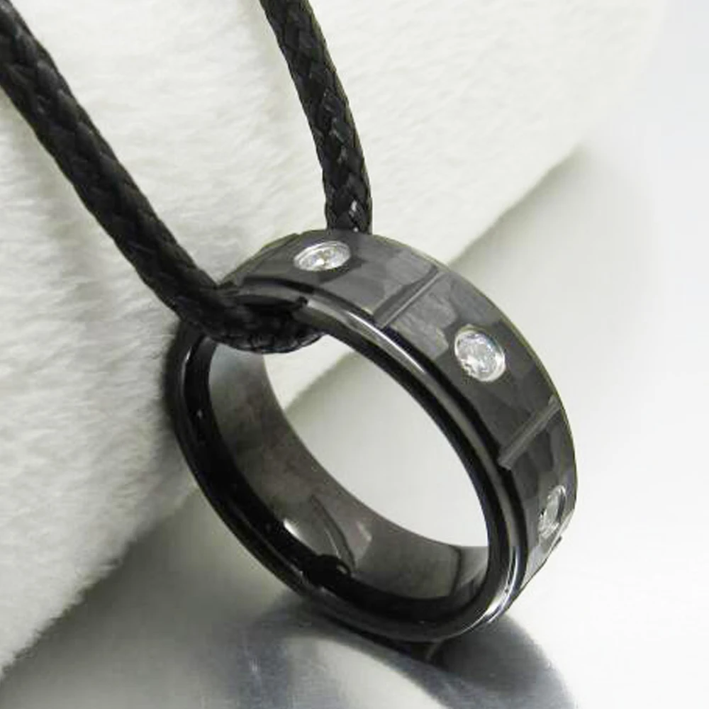 Новое обручальное кольцо 8 мм мужское черное из карбида вольфрама юбилей