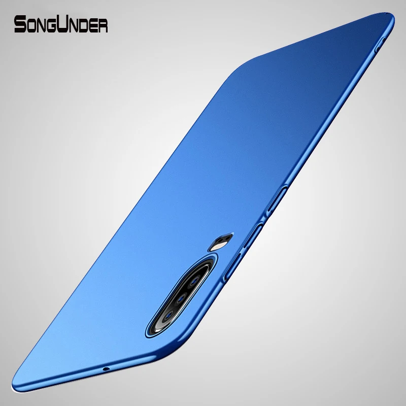 For Huawei P30 Lite Case Cover Business Ultra Slim Hard PC Back HuaweiP30 Pro P30Lite Cases Phone Coque Capa | Мобильные телефоны и