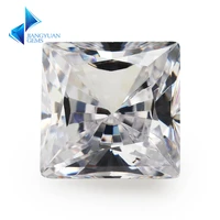 size 4x48x8mm square shape radiant cut white 5a loose cubic zirconia stone synthetic gems cubic zirconia for jewelry