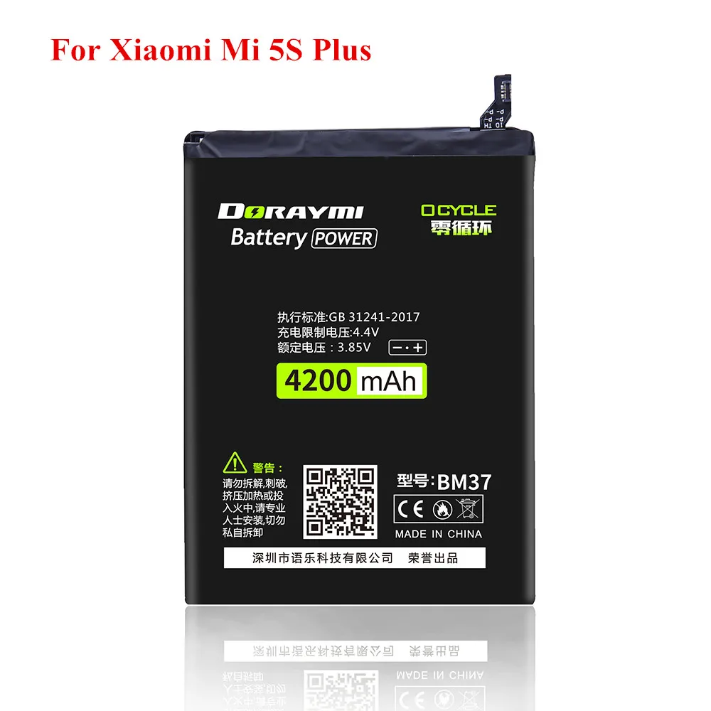DORAY mi BM22 BM36 BM37 BN20 Аккумулятор для Xiaomi mi 5 5S Plus 5C mi 5 mi 5S Plus mi 5C Сменные Аккумуляторы для телефонов+ Инструменты