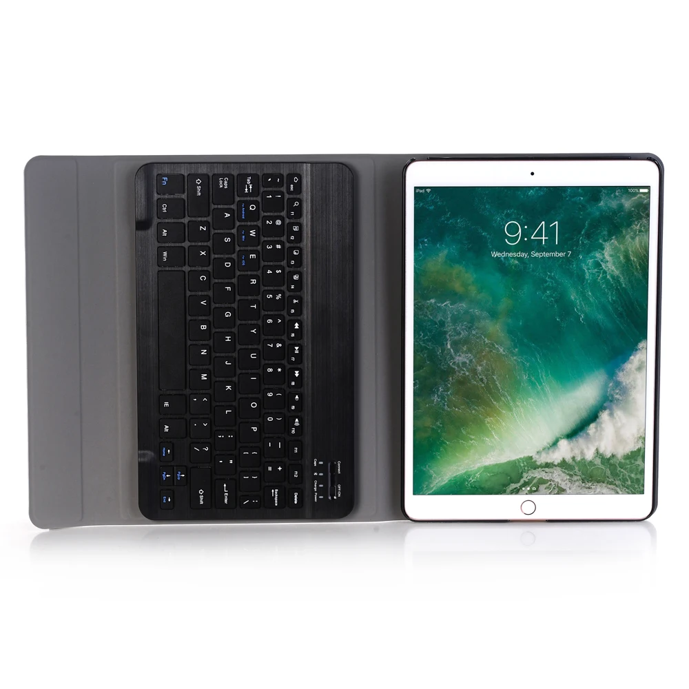 Беспроводная клавиатура для Apple iPad Mini 1 2 3 чехол с Bluetooth клавиатурой кожаный книжка