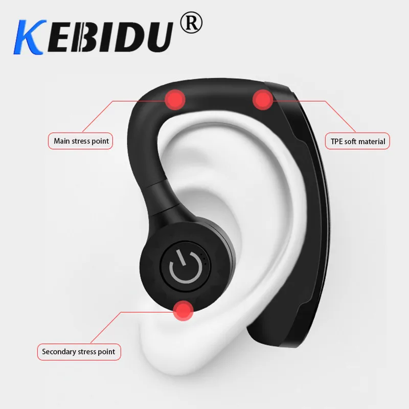 Kebidu один беспроводной bluetooth наушник офиса громкой связи Bluetooth гарнитура с