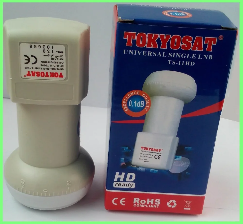 TOKYOSAT TS11HD лучший сигнал цифровой HD универсальный KU Band одиночный LNB высокий
