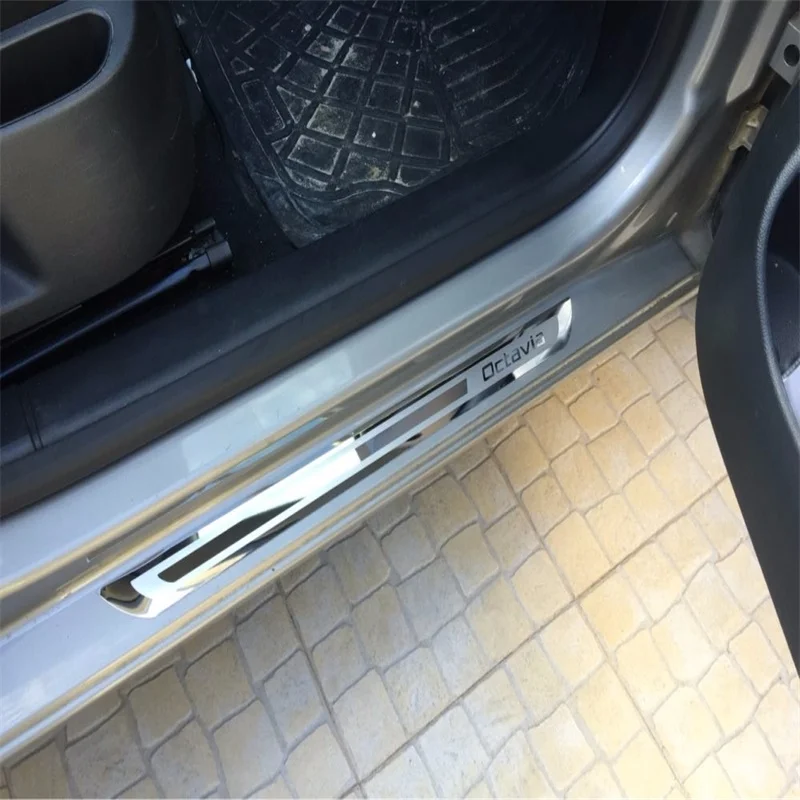 Автомобильные аксессуары для Skoda Octavia A5 A7 2007 2009 2010 2012 2013 2014 Накладка на порог