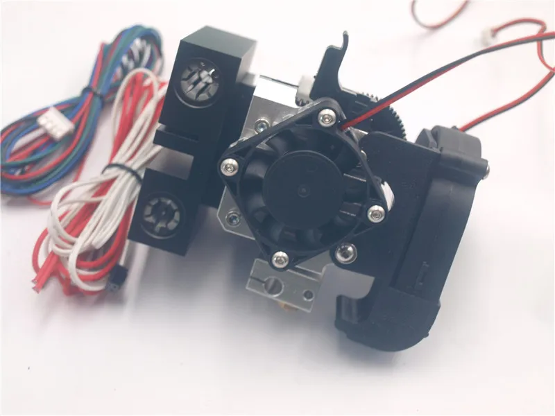 Полностью металлический аэроэкструдер Prusa I3 MK2 X axis Titan + полный комплект каретки 1