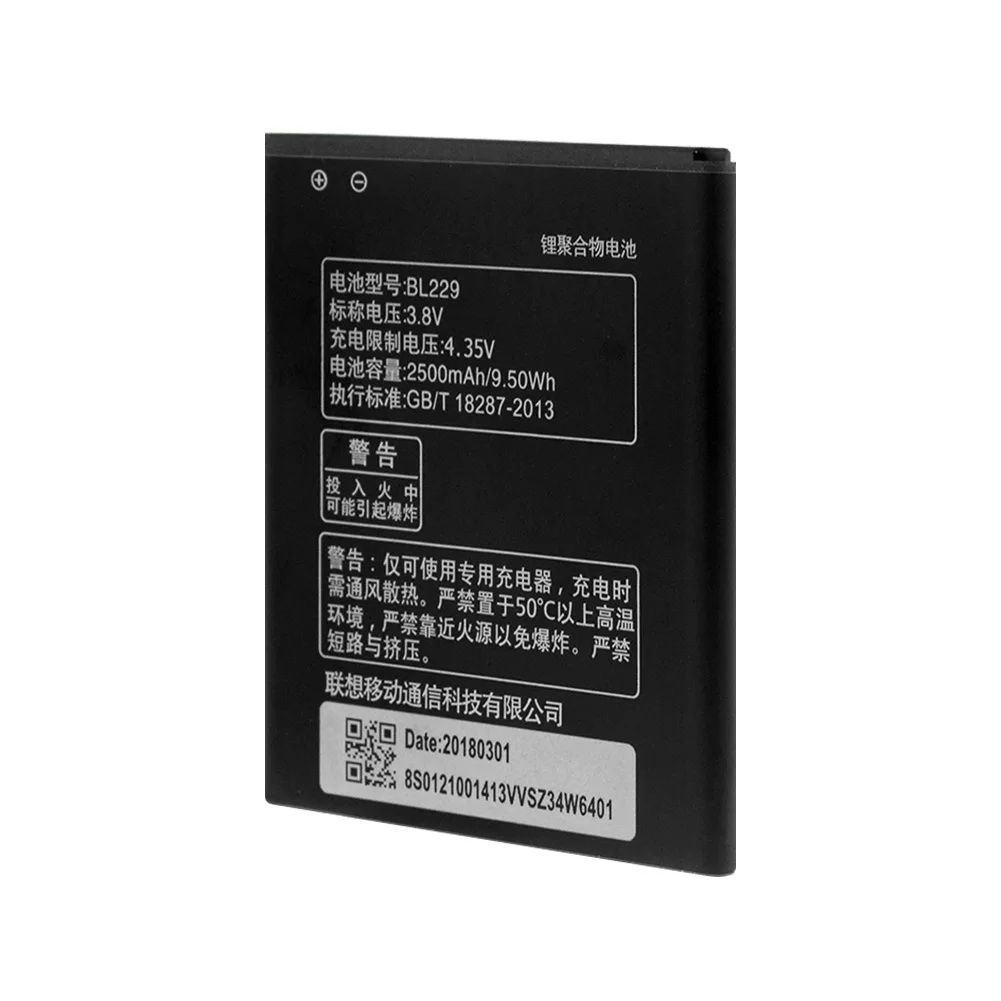YCDC 3,8 V 2500Mah BL229 батарея замена литиевых батарей для lenovo A8 A808t A808t-i A806
