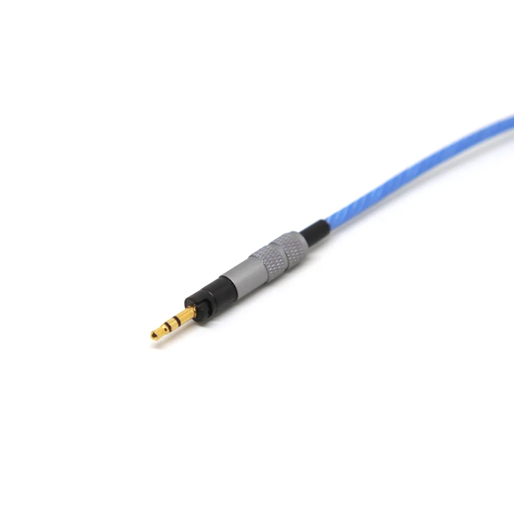Обновленный кабель для Sennheiser Impulse 2 0 посеребренный Встроенный микрофон удаленный