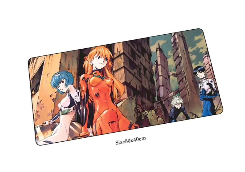 Size 800x400x2mm Evangelion Коврик для мыши популярный коврик для мыши notbook компьютерный коврик для мыши Бестселлер игровой коврик для мыши геймер для клавиатуры коврик для мыши - Цвет: Size 800x400x2mm