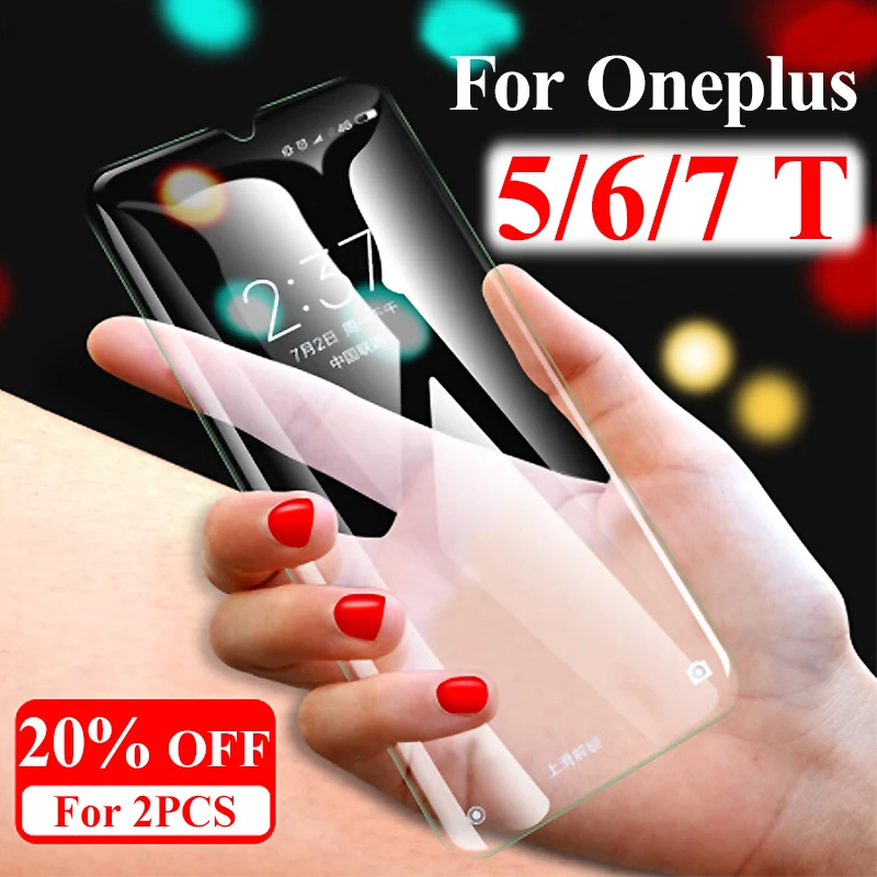 Защитная пленка для экрана Oneplus 7 из закаленного стекла One Plus 6 T 5 защитный чехол 1plus
