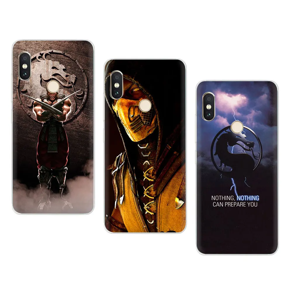 Твердый чехол Scorpion In Mortal Kombat для телефона Xiaomi Mi Mix 2S Max 3 F1 5S 6 8 9 SE A2 Lite A1 9T CC9e A3