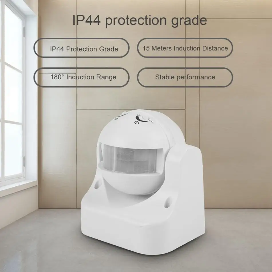 TS-A110 AC10-240V инфракрасный датчик сигнализации переключатель управления водонепроницаемый пыленепроницаемый датчик движения умный датчик безопасность переключатель