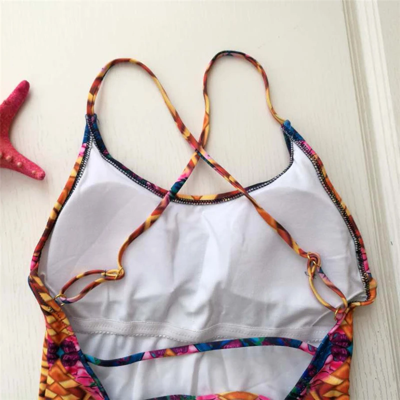 JINYITE Swimsuit Plus Size Sexy Push Up Print Momokini Hot Women's Swimming Suit Bather Beachwear Tracsuit for Women |