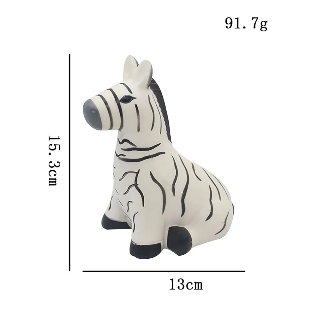 

Rebound toy 2019 NEW Mini Adorable Zebra Super Slow Rising Kids Fun Stress Reliever Decompression 6.17