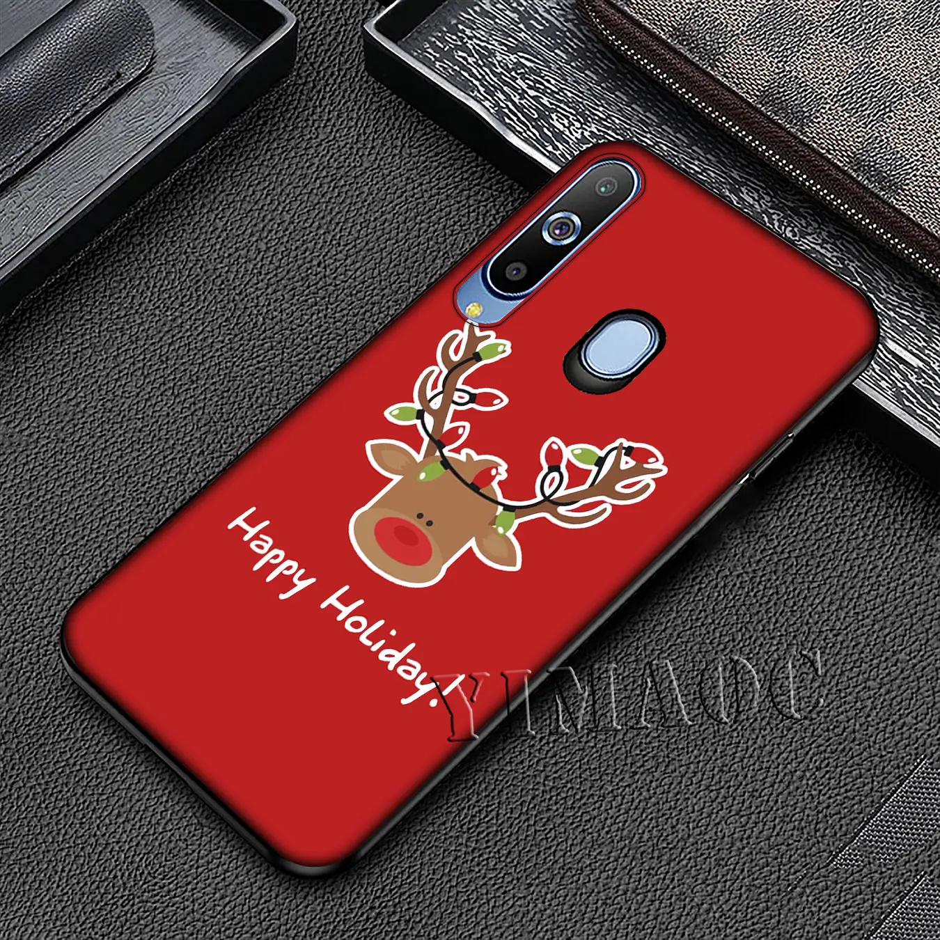 YIMAOC счастливый праздник конфеты Рождество Мягкий силиконовый чехол для Samsung Galaxy