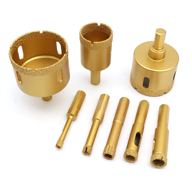 1 шт. шестигранный хвостовик пайки алмазное ядро сверло отверстие открывалка 6 50