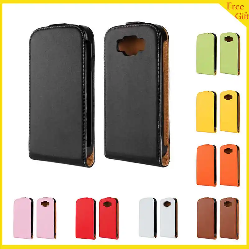 Роскошный Вертикальный флип чехол для телефона из искусственной кожи Samsung Galaxy Grand