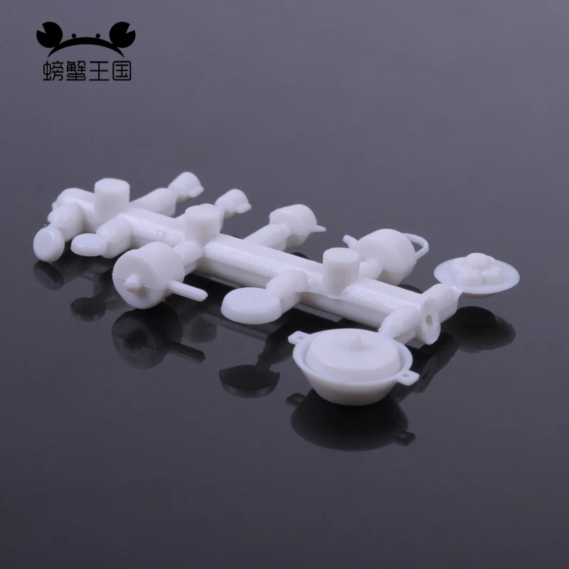 Набор мини миниатюрных кухонных принадлежностей 5 комплектов 1/20 1/25 1/30 детские