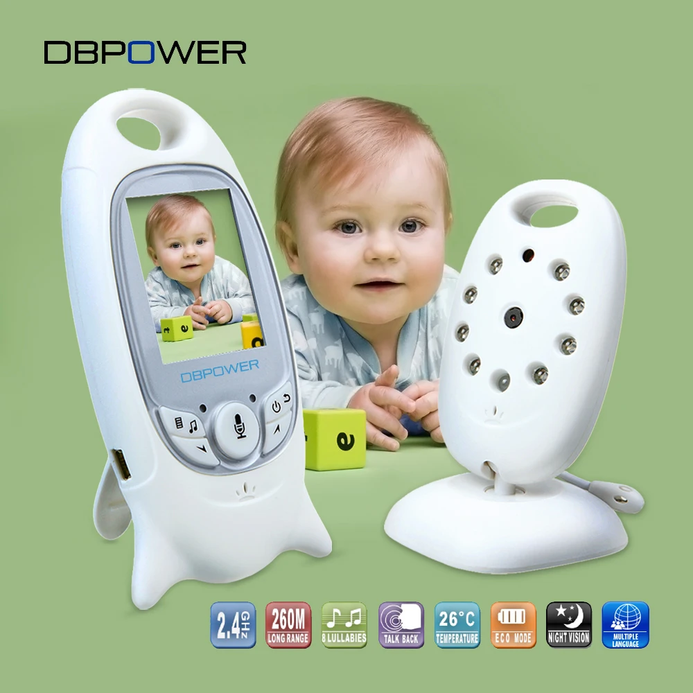 Dbpower 2 дюймов Беспроводной видео Видеоняни и радионяни Камера way Обсуждение