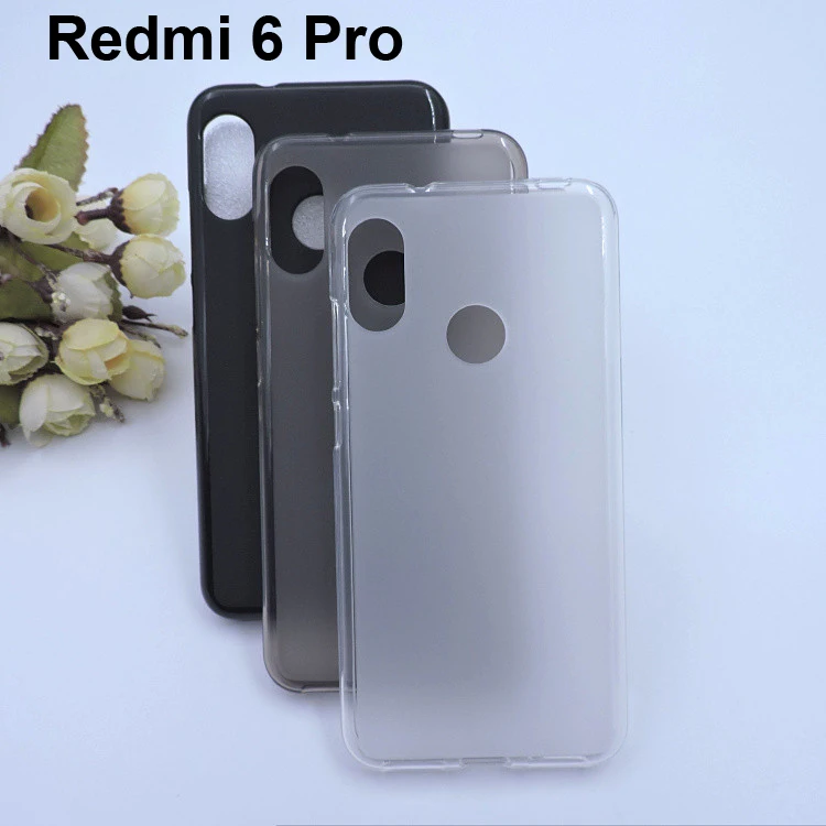 Чехол для сотового телефона fundas Xiaomi Redmi 6 Pro Силиконовый ТПУ противоударный