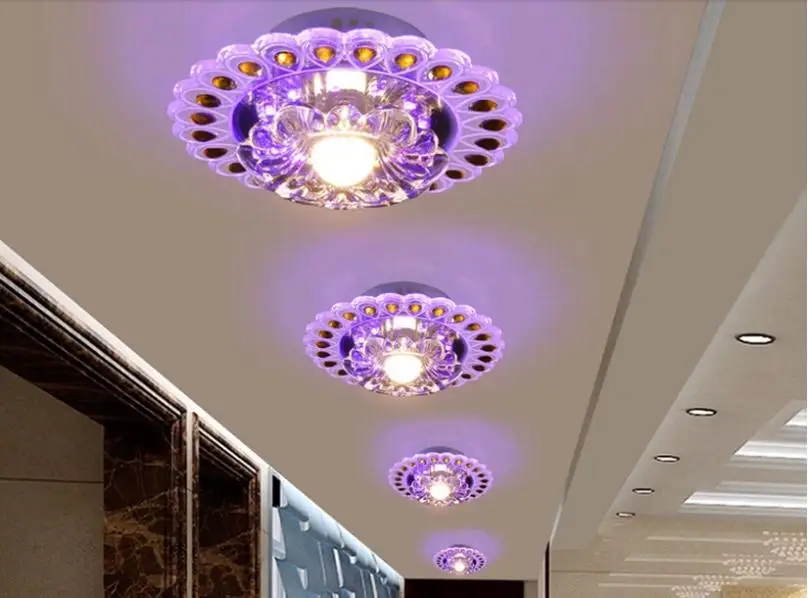 Colorpai 3 Вт Современные светодиодные потолочные лампы для спальни гостиной 220 в 230 240