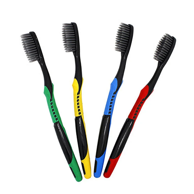 2 шт./лот Высококачественная мягкая удобная зубная щетка с нанопокрытием из