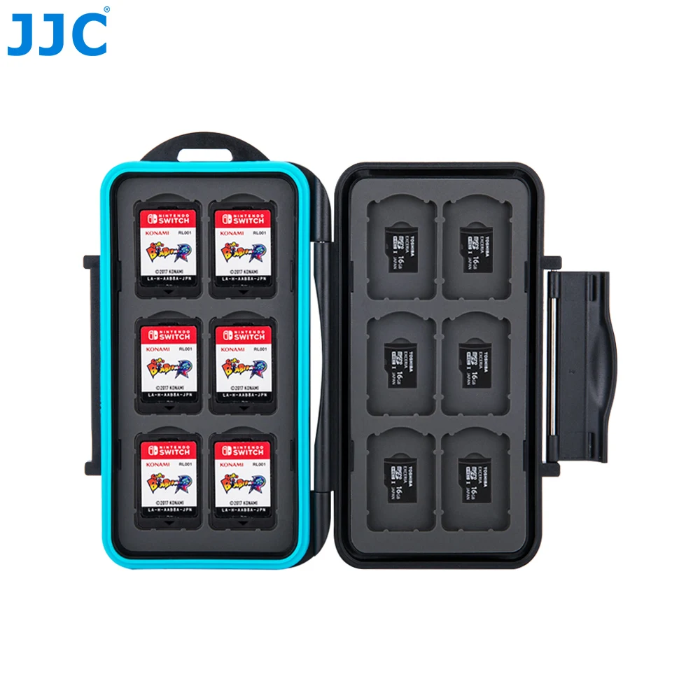 JJC водонепроницаемый чехол для карты памяти контроллера Joy-con Nintendo Switch Game Card Micro