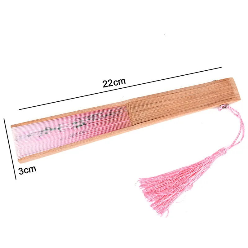 1 шт. 5 стилей шелковая печать цветок бабочка складной ручной веер китайский