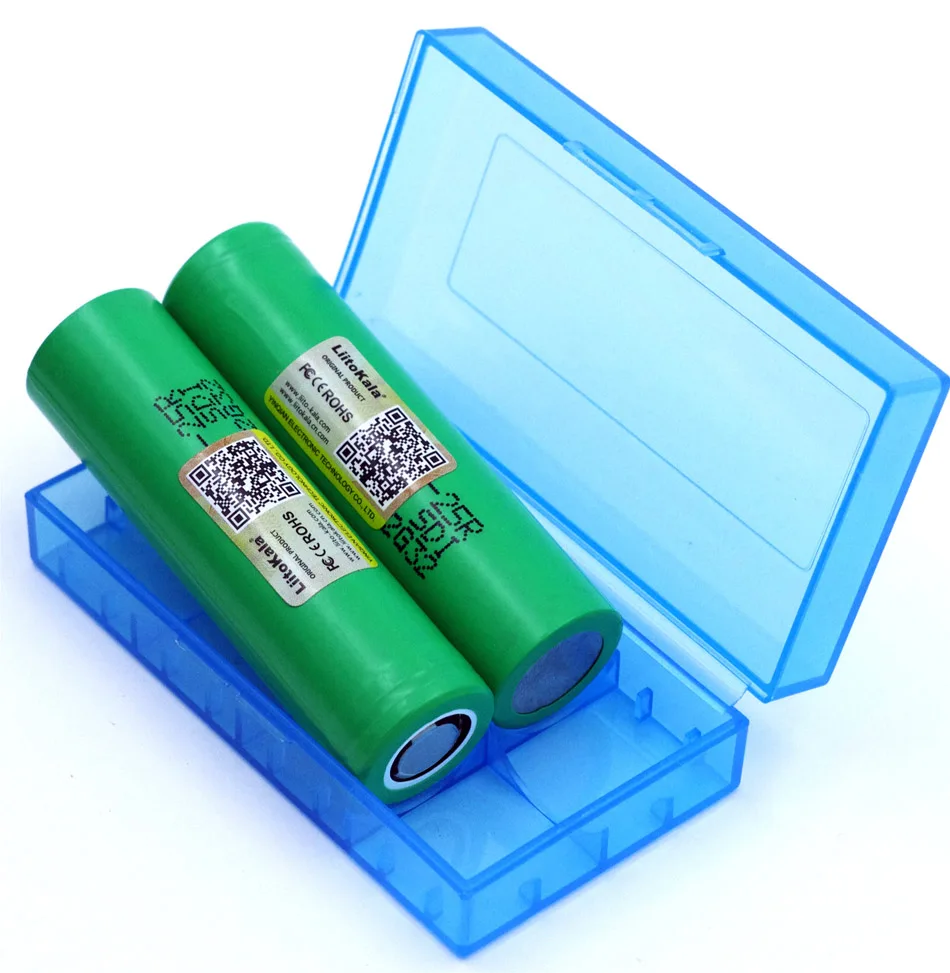 Liitokala 18650 2500 mAh аккумулятор INR1865025R 3,6 V разрядка 20A аккумуляторные батареи+ коробка для хранения