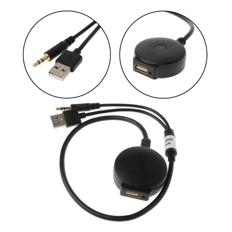 3 5 мм + USB папа к женскому Bluetooth аудио Aux Кабель адаптер для автомобиля BMW Mini