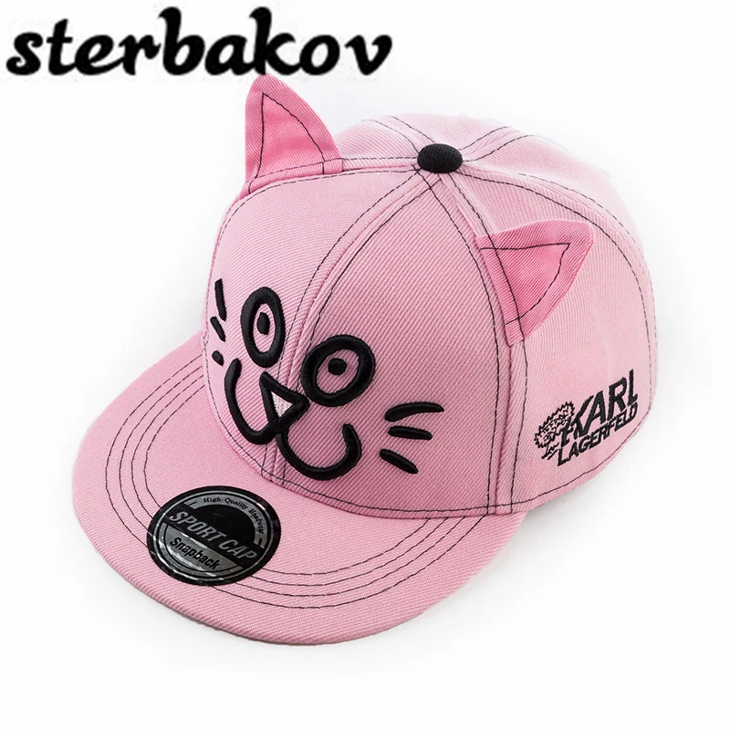 Новинка Модная детская одежда в стиле хип хоп Кепка с козырьком характер тoп