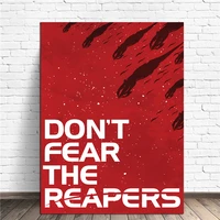 mass effect dont fear the reaper canvas painting print bedroom home decor modern wall art oil painting poster picture framework