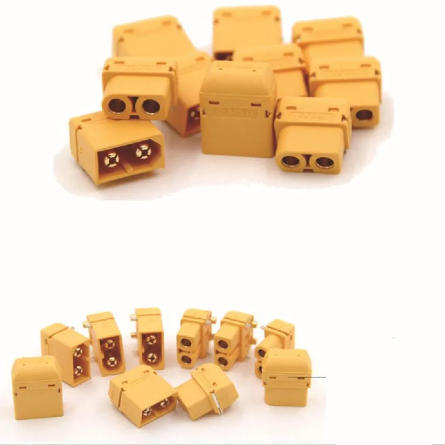 

10pairs XT60PW Plug Connector Male & Female For RC Battery (10 XT60PW Male Connector +10 XT60PW Female Connector) 20%off