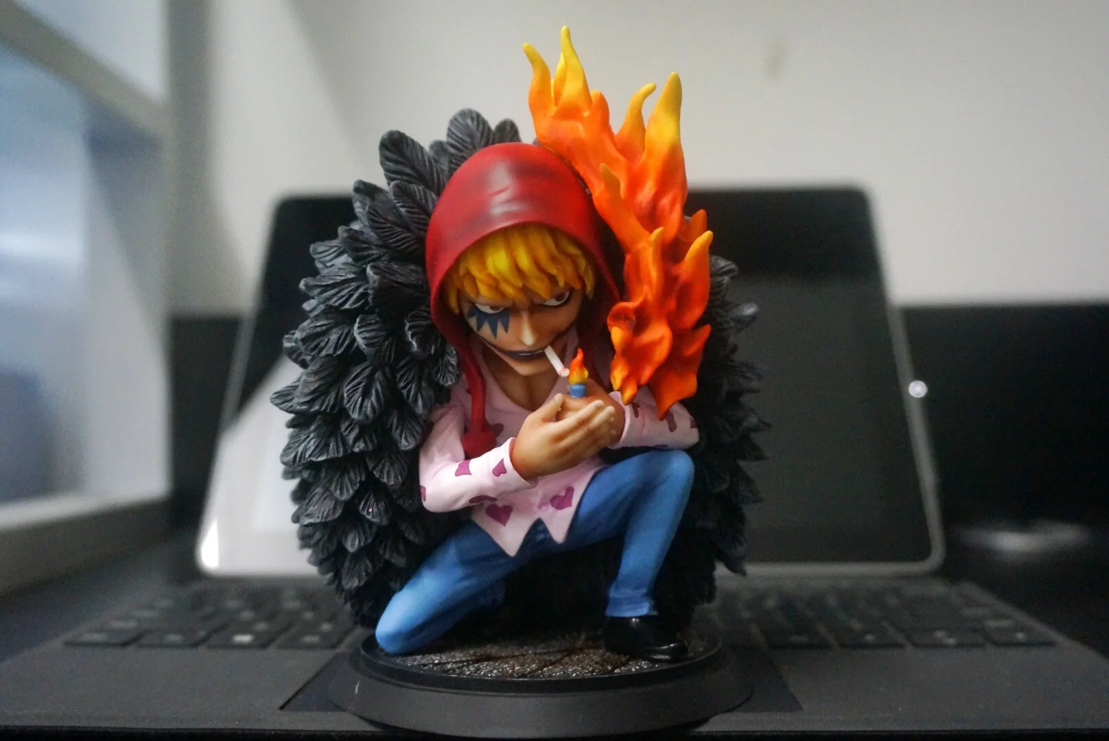 Аниме ONE PIECE Cool Donquixote Doflamingo серденон фигурки модели игрушки 12 см | Игрушки и хобби